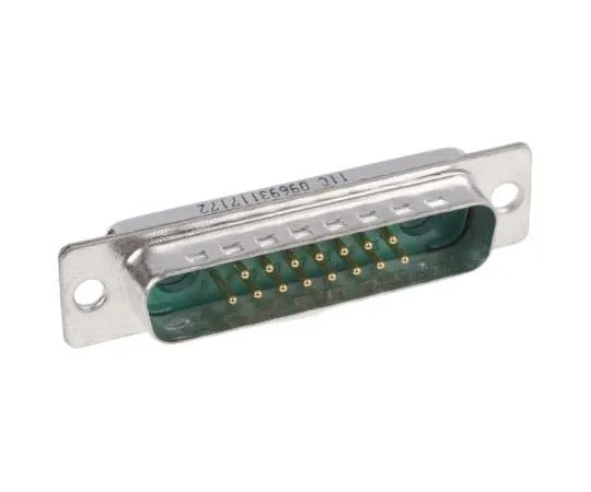 63-7702-19　Harting Panel Mount, 17 Pin D-sub Connector Plug, Shell Size B Mixed Contact D-Sub　9693117172