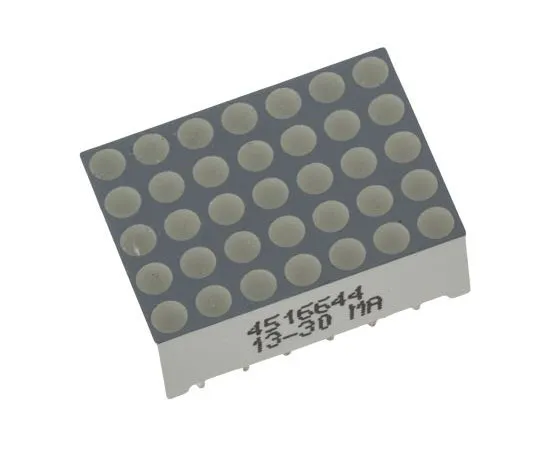 63-7552-62　TC07-11EWA Kingbright Dot Matrix LED Display, CC 7 x 5 Dot Matrix Red 8.2 mcd 17.2mm　TC07-11EWA