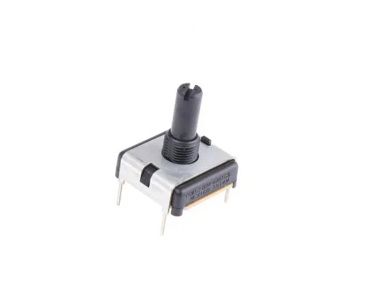 63-7698-96　Bourns 1 Gang Rotary Conductive Plastic Potentiometer with a 6.35 mm Dia. Shaft, 10kΩ, ±20%, 0.75W, Linear　PCW1J-B24-KAB103L