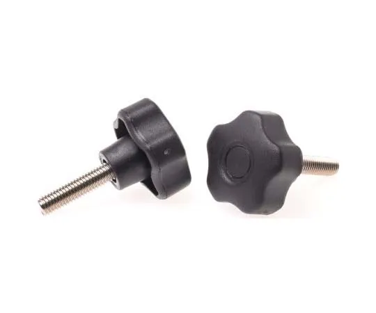63-7715-08　RS PRO Black Thermoplastic Knob, M8 x 30　702-7642