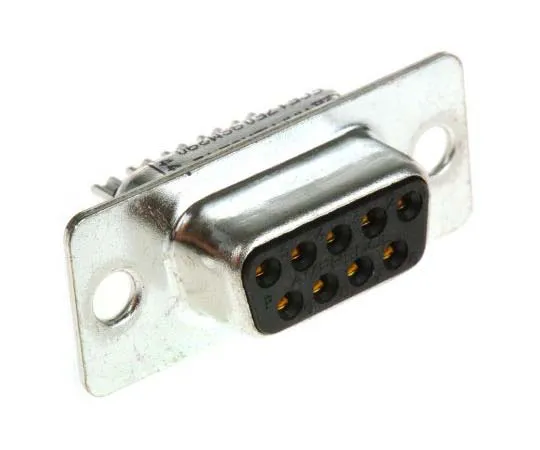 63-7718-95　Amphenol FCE17 Series Panel Mount, 9 Pin D-sub Connector Socket, Shell Size E Filtered D-Sub　FCE17-E09SM-290