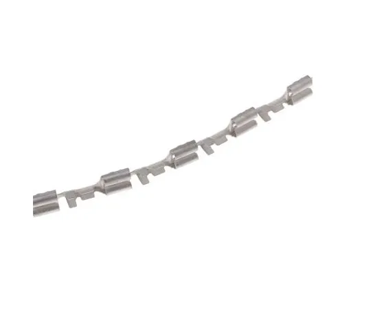 63-7667-11　TE Connectivity FASTIN-FASTON .250 Series Crimp Receptacle, 6.35 x 0.81mm, 0.5mm² to 1.5mm², 20AWG to 15AWG, Tin Plated　5-160526-7
