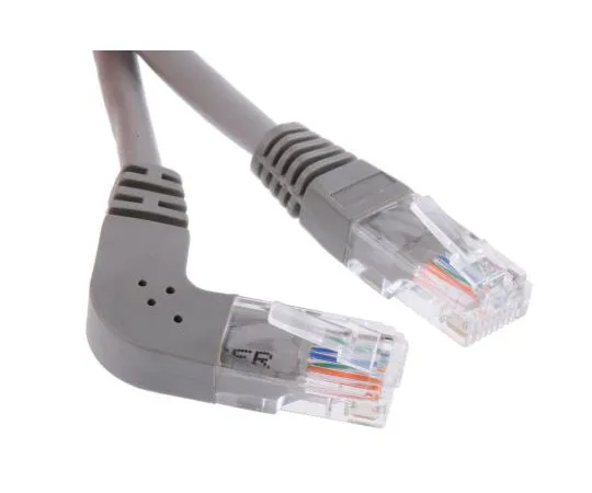 63-7612-34　RS Pro Grey PVC Cat5e Cable U/UTP, 5m Male RJ45/Male RJ45　528-0144