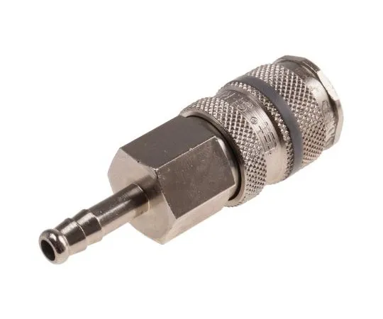 63-7662-73　RS PRO Pneumatic Quick Connect Coupling Brass 6mm Hose Barb　667-1897