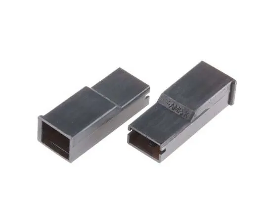 63-7740-96　TE Connectivity Positive Lock .250 Mk I Series, 1 Way Nylon Crimp Terminal Housing, 6.35mm Tab Size, Natural　171809-2