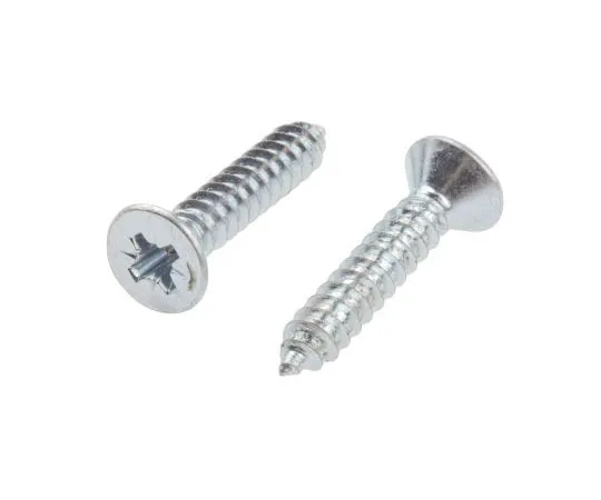 63-7627-51　RS Pro Bright Zinc Plated Steel Self Tapping Screw N°10 x 1in Long 25mm Long　546-5581
