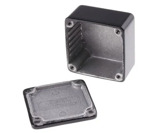 63-7597-25　CAMDENBOSS 5000, Die Cast Aluminium Enclosure, IP54, Shielded, 50 x 50 x 31mm　RTM5001/11-BLK