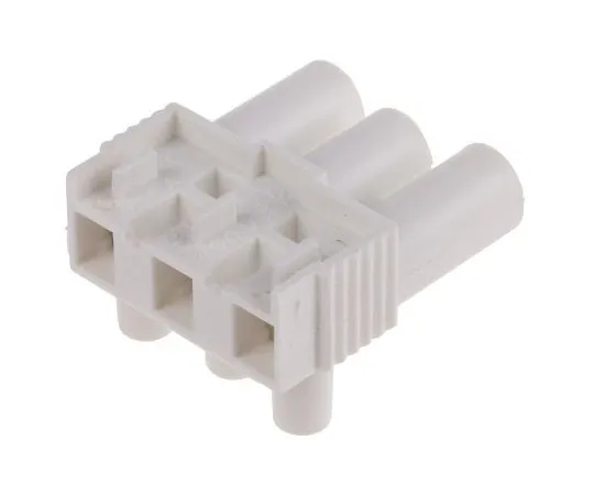 63-7588-39　RS PRO Non-F***d Terminal Block, 3 Way/Pole, Screw Down Terminals, 2.5 mm² Cable Mount, Nylon, 400 V Female　495-6244