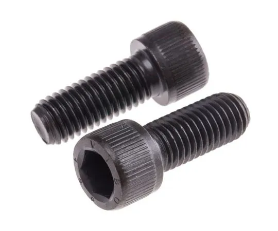 63-7564-77　RS M12 x 30mm Hex Socket Cap Screw Black, Self-Colour Steel　468-0391