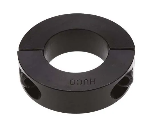 63-7699-24　Huco Collar Two Piece Clamp Screw, Bore 30mm, OD 54mm, W 15mm, Steel　46201030