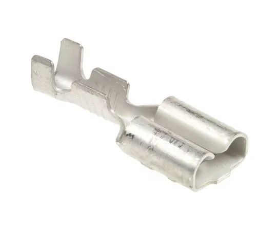 63-7678-24　TE Connectivity FASTIN-FASTON .250 Series Crimp Receptacle, 6.35 x 0.81mm, 0.5mm² to 1.5mm², 20AWG to 15AWG, Tin Plated　5-160667-2
