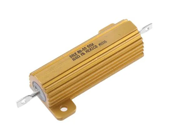 63-7688-52　Vishay RH050 Series Aluminium Ho***d Axial Wire Wound Panel Mount Resistor, 100Ω ±1% 50W　RH050100R0FE02