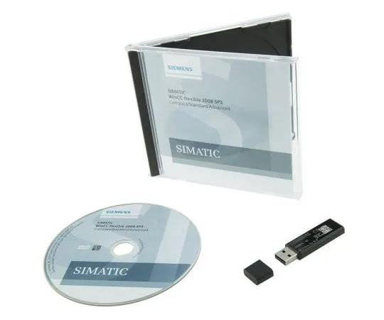 63-7697-13　Siemens Software WINCC FLEXIBLE 2008 For Use With HMI SIMATIC Panels,　6AV6611-0AA51-3CA5