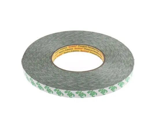 63-7593-59　3M 9087 White Double Sided Plastic Tape, 12mm x 50m　9087 12MMX50M