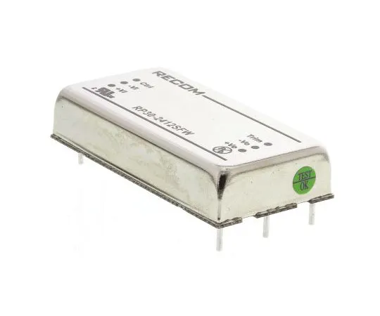 63-7672-86　Recom RP30 FW 30W Isolated DC-DC Converter Through Hole, Voltage in 9 → 36 V dc, Voltage out 12V dc　RP30-2412SFW
