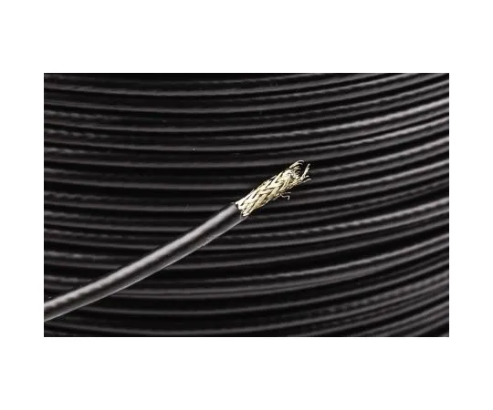 63-7607-82　Belden Black Unterminated to Unterminated RG179 Coaxial Cable, 75 Ω 2.8mm OD 100m　MRG1791.00100