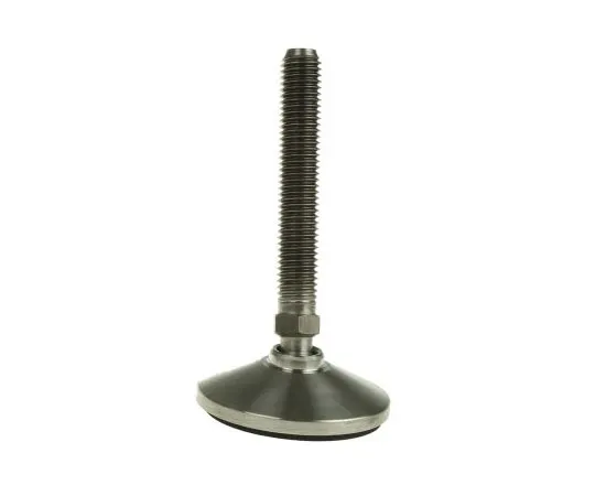 63-7550-36　Nu-Tech Engineering Stainless Steel Adjustable Feet A087/001 55mm Dia. 102mm 750kg Static load Capacity ,75mm M12　A087/001