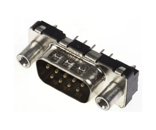 63-7624-44　Amphenol FCI Delta D Series, 9 Way Through Hole PCB D-sub Connector Plug, 2.74mm Pitch　D09P24A4GV00LF