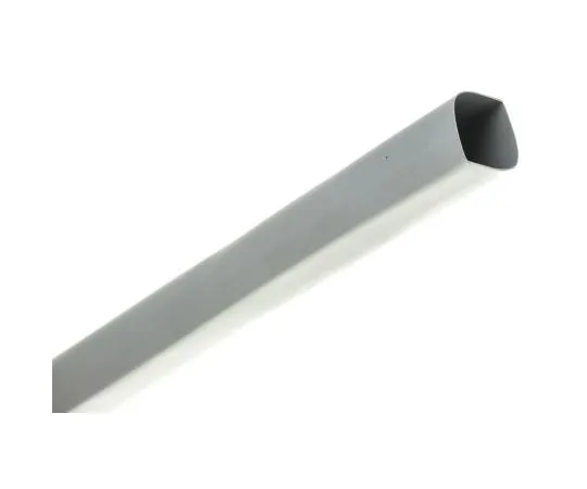 63-7581-01　TE Connectivity Grey No Heat Shrink Tubing 19mm Sleeve Dia. x 1.2m Length, RNF-100 Series 2:1 Ratio　RNF-100-3/4-8-STK
