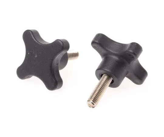 63-7715-38　RS PRO Black Thermoplastic Knob, M8 x 25　702-7743