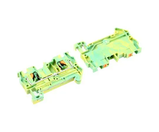 63-7729-32　Phoenix Contact 2 Way PT 4-PE Earth Terminal Block, Push In 24 → 10 AWG　3211766