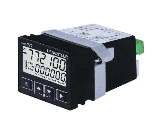 63-7718-63　Hengstler 6 Digit, LCD, Digital Counter, 60kHz, 12 → 30 V dc　0 772 402