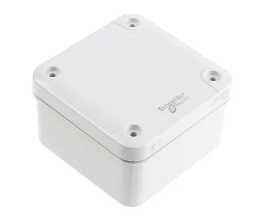 63-7697-50　Schneider Electric Thalassa TBP, Polycarbonate Wall Box, IP66, 54mm x 89 mm x 89 mm　NSYTBP885