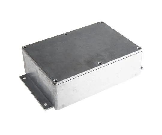 63-7604-66　RS PRO Die Cast Aluminium Enclosure, Shielded, Flanged, 201.7 x 121.2 x 55.3mm　517-3771