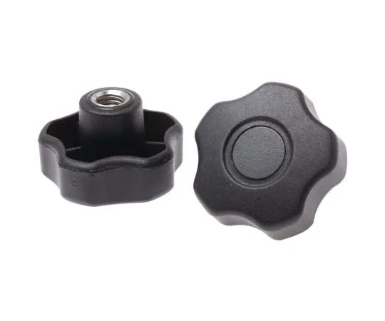 63-7715-16　RS PRO Black Thermoplastic Knob, M10 x 15　702-7667