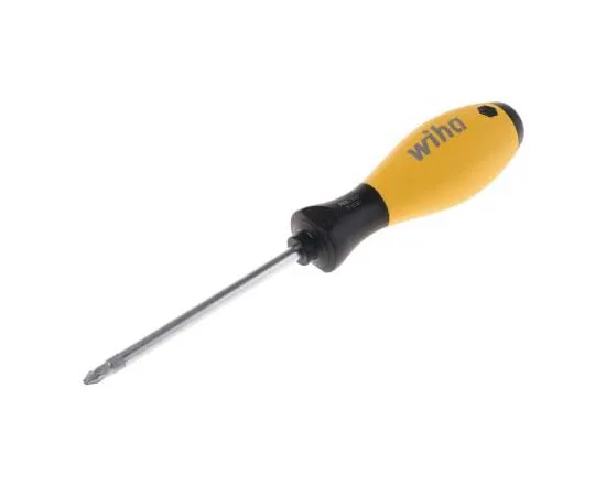 63-7720-02　Wiha Tools Phillips ESD Screwdriver PH2 Tip 100 mm Chrome Vanadium Molybdenum Steel　8186