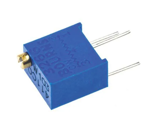 63-7607-96　10kΩ Through Hole Trimmer Potentiometer 0.25W Top Adjust Bourns 3266 Series　3266W-1-103LF