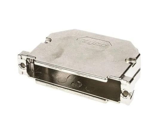 63-7566-87　TE Connectivity AMPLIMITE HD-20 Series GD-Zn Angled D-sub Connector Backshell, 37 Way　1534811-1