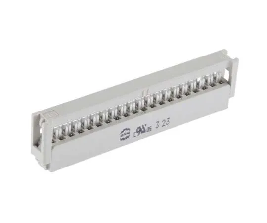 63-7703-46　Harting 40-Way IDC Connector Socket for Cable Mount, 2-Row　9185407803