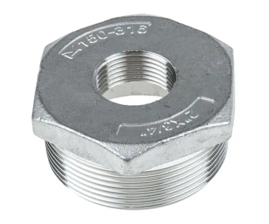 63-7592-40　RS PRO Stainless Steel Hexagon Bush 2in R(T) Male x 3/4in G(P) Female 1.32in　499-3625