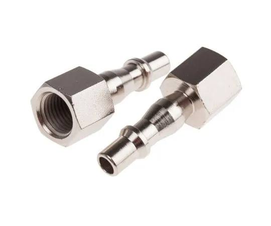 63-7662-38　RS PRO Pneumatic Quick Connect Coupling Brass 1/4 in Threaded　667-1765