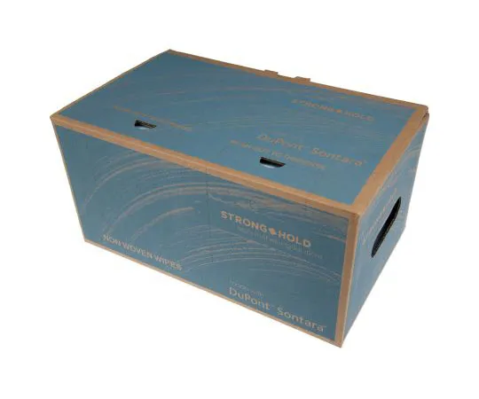 63-7663-24　Sontara Pack of 200 Blue Dry Wipes for Dirt, Dust, Polishing, Surface Cleaning Use　STS66 11 QF