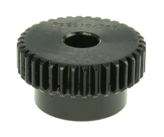 63-7606-92　RS PRO Steel 36 Teeth Spur Gear, 36mm Pitch Diam. , 28mm Hub Diam. , 10mm Bore Diam.　521-6323