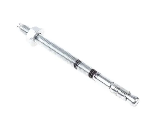 63-7576-10　Rawl Fixings Steel Wall Plug 56125 M8, fixing hole diameter 8mm, length 115mm　56125