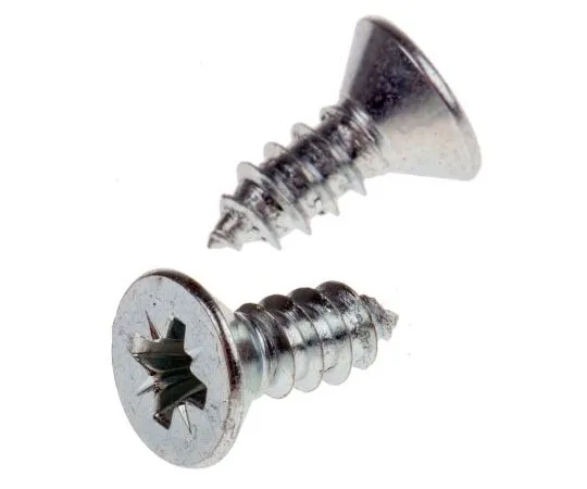 63-7627-49　RS Pro Bright Zinc Plated Steel Self Tapping Screw N°10 x 1/2in Long 13mm Long　546-5553