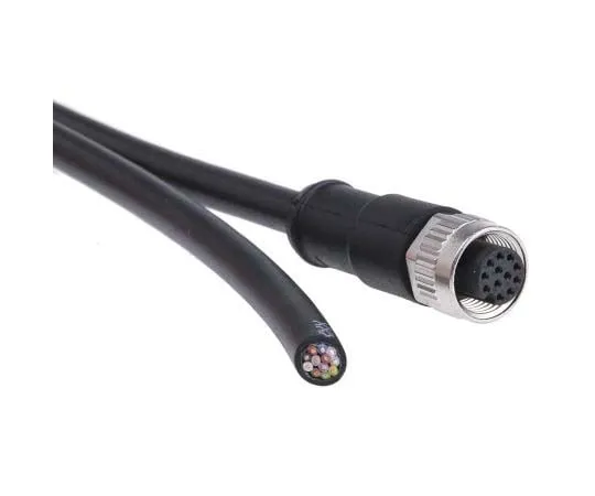 63-7720-80　Binder Female Cable for *** with M12 Sensor Connectors, 30 V　79-3490-32-12