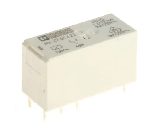 63-7596-13　Phoenix ContactREL-MR-230AC/21HC SPDT Non-Latching Relay PCB Mount, 230V ac Coil, 16A　2961422