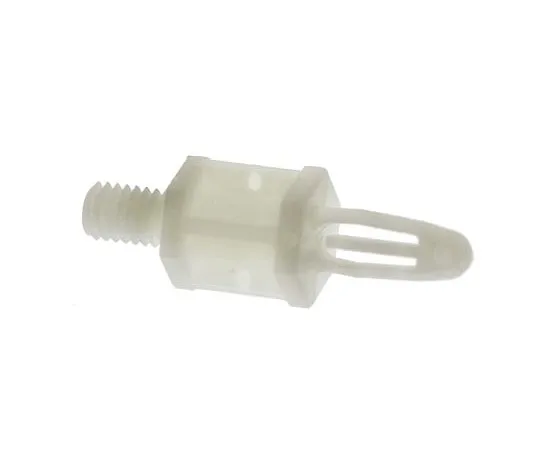 63-7576-94　MSCBS 6 01, 9.5mm High Nylon Studded Fixing Spacer for 4mm PCB Hole and M4 Thread Size　MSCBS 6 01
