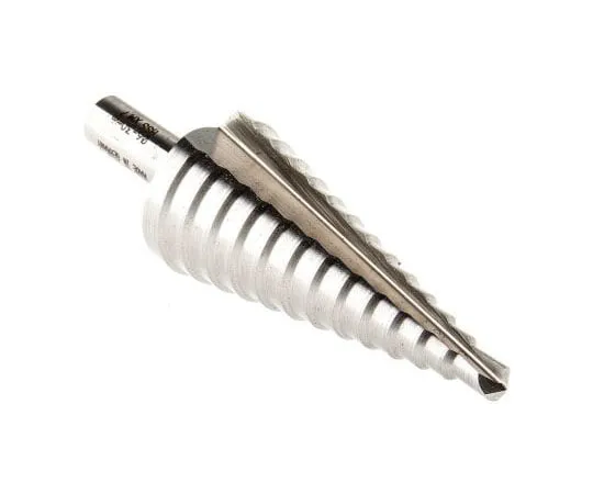 63-7597-46　EXACT HSS 6 → 30mm Step Drill Bit, 13 Steps, 4mm Max Drilling Thickness　5329