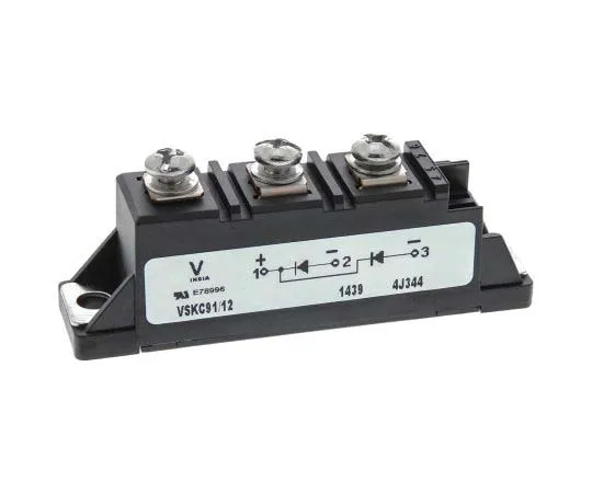 63-7710-30　Vishay 1200V 100A, Dual Silicon Junction Diode, 3-Pin TO-240AA VS-VSKC91/12　VS-VSKC91/12