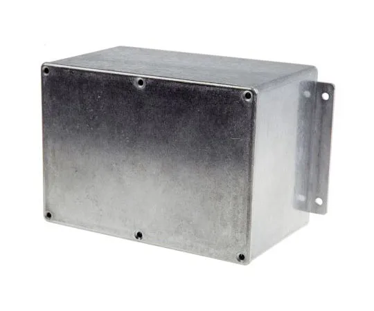 63-7604-79　RS PRO Die Cast Aluminium Enclosure, IP65, Shielded, Flanged, 201.7 x 121.2 x 105.4mm　517-4156