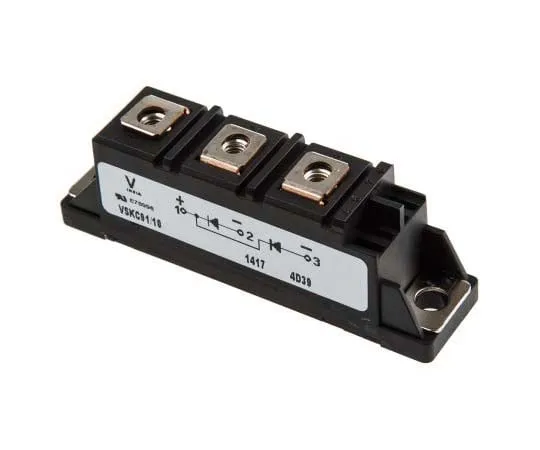 63-7710-28　Vishay 1000V 100A, Dual Silicon Junction Diode, 3-Pin TO-240AA VS-VSKC91/10　VS-VSKC91/10