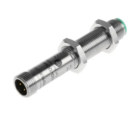 63-7558-44　Pepperl + Fuchs Ultrasonic Sensor Barrel M12 x 1, 30 → 400 mm, PNP-NO, M12 - 4 Pin IP67　UB400-12GM-E5-V1