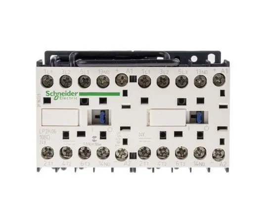 63-7633-37　Schneider Electric 3 PoleReversing Reversing Contactor, 6 A, 24 V dc Coil, TeSys K, 3NO, 3 kW　LP2K0610BD