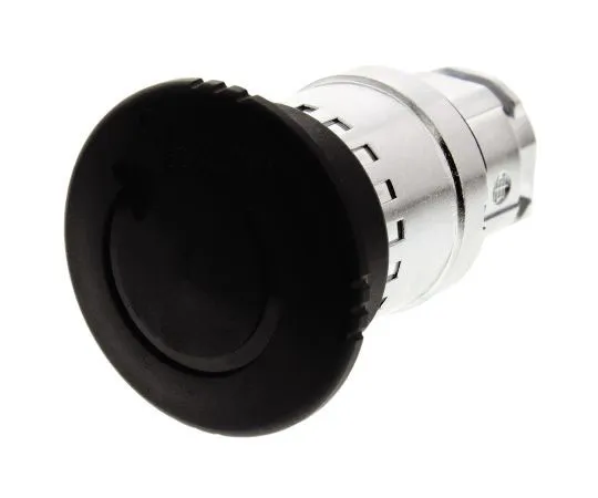 63-7631-88　Schneider Electric Harmony XB4 Series, Black Push Button Head, Turn to Release, 22mm Cutout　ZB4BS52