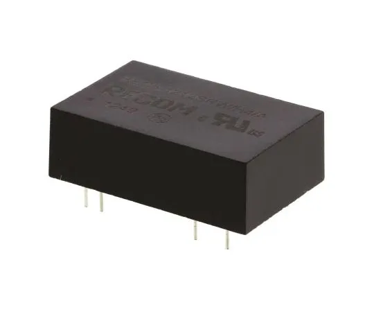63-7568-54　Recom REC5 5W Isolated DC-DC Converter Through Hole, Voltage in 9 → 18 V dc, Voltage out 12V dc Medical Approved　REC5-1212SRW/H4/A